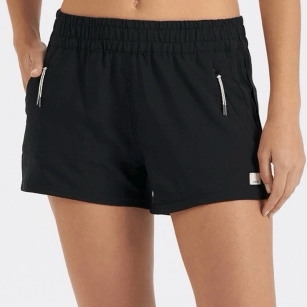 Vuori Black Women's Athletic Shorts